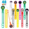 Kasyat 48 Pcs Mini Bubble Wands Bulk 8 Colors Bubble Party Favors for Boy Birthday Party Christmas Valentine's Day Gifts Carnival Easter Goodie Bag Stuffers Classroom Prizes Outdoor Activity Supplies
