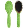 Hair Brush Detangle Hair Brushes for Women, Detangling Brush For Curly Hair, Detangle Brush, Wet Hair Brush for Thick Hair, Women Hair Brush For Curly Hair, Brushes For Hair Handmade Luxury Bling Crystal Paddle Brush Cute Rhinestone(Green)