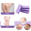 5 PCS Foot Pumice Stone Pumice Pads Foot Scrubber Foot Scrubber Sponge Feet Callus Remover Dead Skin Pedicure Supplies Foot Scrubber for Home Use Heel Repair (Purple)