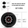 Rcarmumb 4pcs Rc Truck Tires,12mm/14mm Hex RC Wheels and Tires for 1/10 Slash 2WD 4×4 4wd,Arrm1a Senton Axia1 Redcat Rc4wd Hex Detachable Replacement Snow Tires Desert Tires,Black