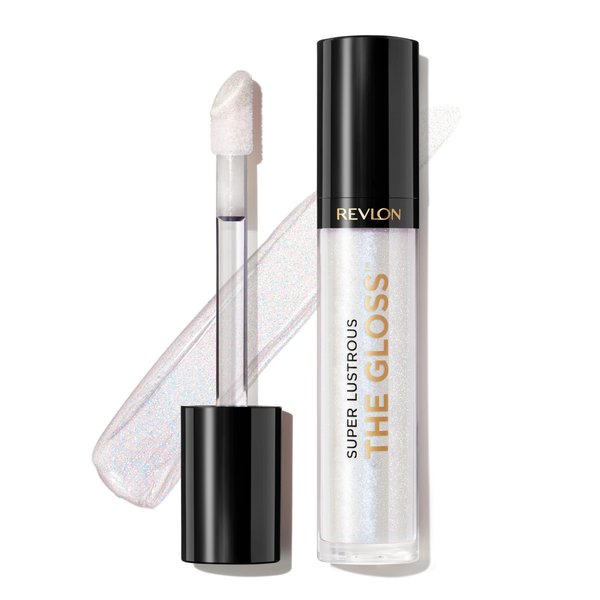 Revlon Lip Gloss, Super Lustrous The Gloss, Non-Sticky, High Shine Finish, 304 Frost Queen