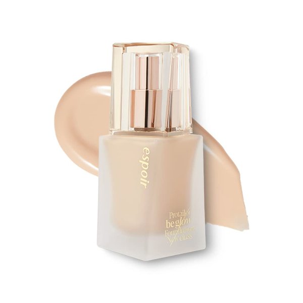 Espoir Pro Tailor Foundation Be Glow New Class #3 Petal 1.06 oz SPF27 PA++ | Long-Lasting Healthy Radiance Glow Liquid Foundation | Light-weight Natural Dewy Full Coverage | Korean Base Makeup