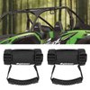 UTV Roll Bar Grab Handle Grips, UTV Grab Handles for 1.5"-2" Roll Bar Compatible with Polaris RZR, Can Am, Gator, Kawasaki, Wildcat, Yamaha Rhino and YXZ (2 Pack)