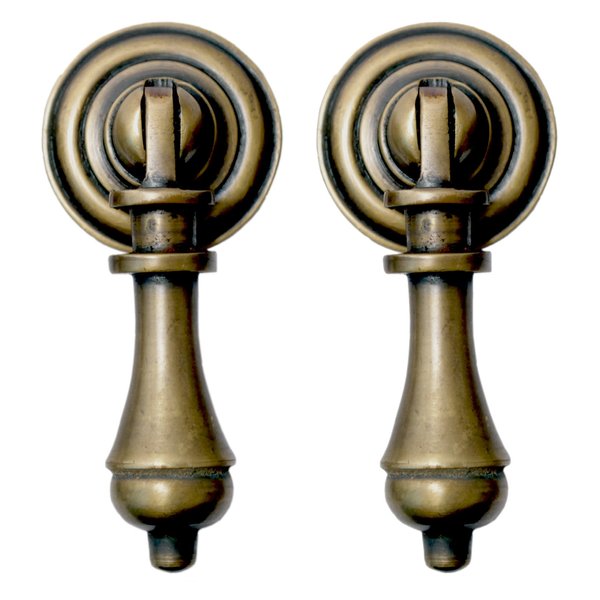 Nesha Cudgel 2 inch Tear Drop Smaller Cabinet Pulls Set of 2