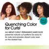 All About Curls 7N Taupe Twist Permanent Hair Color (Prep + Protect Serum & Hair Dye for Curly Hair) - 100% Grey Coverage, Nourished & Radiant Curls