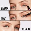 Kaja Winged Eyeliner & Pen - Wink Stamp | with Avocado Extract, Double-ended Wing, Smudge-Proof, Waterproof, Eye Irritation Tested