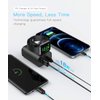 BeaSaf 24W USB C Charger, 3 in 1 Design with Apple Watch Wireless Charger, PD Charger for iPhone, AirPods