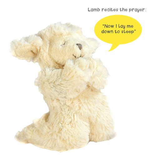 Tickle & Main Baby Praying Musical Lamb and Prayer Book Gift Set in Keepsake Box, Baptism Gifts for Girls & Boys and Ideal Easter Gifts for Kids