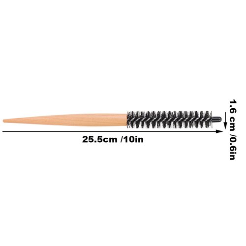Hair Brush Small Round Brush, Small Hairdressing Comb, Styling Hair Brush Hair Curler Brush for Hair Styling Bangs, Hairdressing Tool for Blow Drying Curling Straightening(20#)