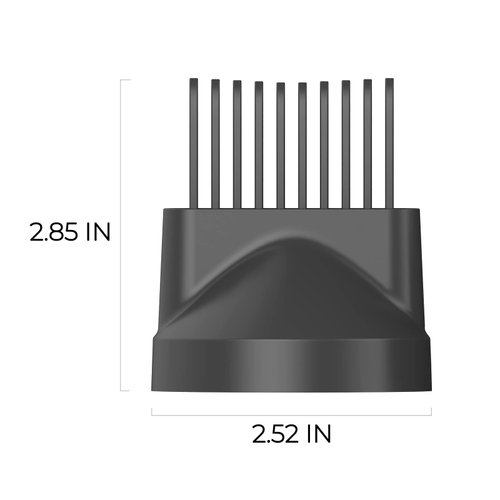 TYMO Hair Comb Attachment Compatible for AIRHYPE Lite Dryer, Magnetic Nozzle for Detangling, Lengthening Textured Hair, and Efficient Styling