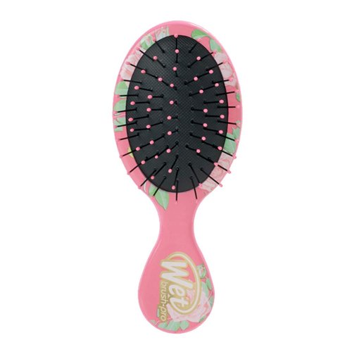Wet Brush Hair Brush Bridal Mini Detangler, Bride Squad Print, Mini Detangler Brush for Women, Smaller, Cuter and Perfect for Life on the Go, Protects Against Split Ends and Breakage- Bride Squad