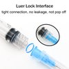 Careach 30pcs 3mL Syringe with Needle 23 Gauge 1inch, Luer Lock Syringe for Scientific Labs, Industrial