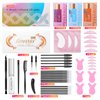 Lomansa Eyelash Perm Kit Instant Curl Lash Lift Kit Home & Salon Use with Super Strong Hold Lash Glue, Natural Look Easy to Use