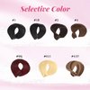 Clip In Hair Extensions Real Human Hair 8pcs Dark Brown Hair 100% Remy Virgin Human Hair Double Weft Straight Soft Hair Real Hair Extensions Human Hair Dark Brown 10inch