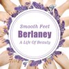 Berlaney Foot Peeling Mask - Pro Callus Remover with Lavender Extract for Rough Cracked Dry Feet - Dead Skin Remove, 3Pairs