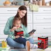 ATM Piggy Bank for Boys Girls, Vcertcpl Mini ATM Coin Bank Money Saving Box with Password, Kids Safe Money Jar for Adults with Auto Grab Bill Slot, Great Gift Toy Bank for Kids(Camouflage Red)