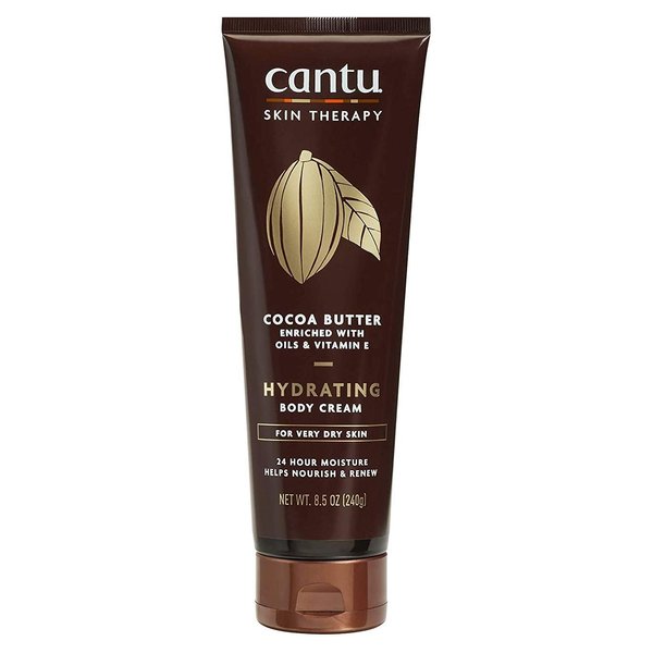 Cantu Skin Therapy Body Cream Cocoa Butter 8.5 Ounce Hydrating (Pack of 3)
