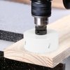 HLOFIZI 6-1/4 Inch Hole Saw 6.25 in. Bi-Metal Hole Saw for Metal Sheet Wood Plastic, White