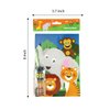 TINYMILLS Safari Zoo Animals Coloring Book for Kids with 12 Coloring Books and 48 Crayons Fun Jungle Book Animals Birthday Party Supplies Zoo Party Favor Bag Fillers