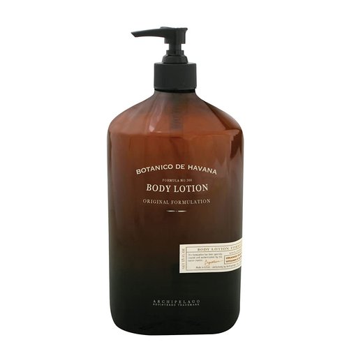Archipelago Botanicals Botanico de Havana Body Lotion | Moisturizing, Hydrating Daily Body Lotion | Antioxidants and AHAs Target Redness, Dry Skin (15.3 oz)