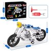 Ferthor Fun Erector Set Motorcycle,Stem Building Projects Toys for Kids 8 9 10 11 12+ Year Old,Metal Building Construction Model kit, 5 in 1 Motobike Building Blocks Steam Educational Toys(139PCS)