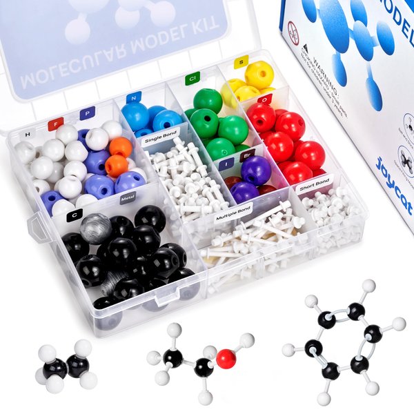 Molecular Model Kit (238pcs), Organic Chemistry Molecule Science Gifts for Ochem and Inorganic Students and Teachers
