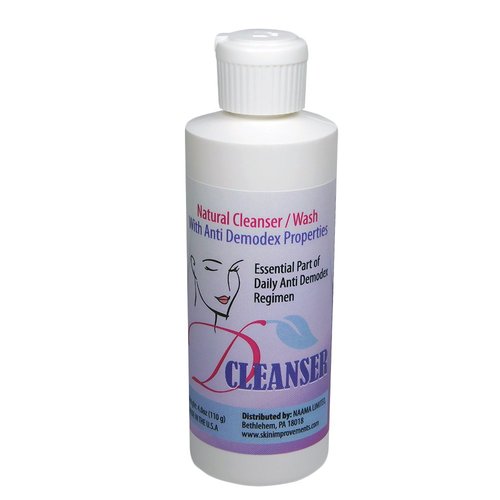 Demodex Cleansing EyeLids Lash, Face Wash With Tea Tree Oil (TTO) For Humans With Itchy Flaky Eyelid, Natural Solution for Demodex Mite - 4.0 oz