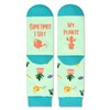 sockfun Funny Socks for Women Plant Socks Plant Lover Gifts Plant Gifts For Plant Lovers Women Plant Mom Gifts, Gardening Garden Gifts For Women
