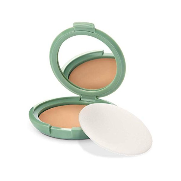 Ana Maria Maquillaje Cosmeticos | Polvo Facial Compacto Arroz Aloe Vera FPS 20 UVA | Make up Pressed Powder SPF 20 0.5oz-14gr (Arena | Sand (13))