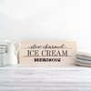 Slow Churned Ice Cream Stencil - Easy-to-Use for Crafting Directional and Informative Signs, Slow Stencil