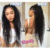 Deep Wave Bulk Human Hair Braiding Hair 100 percent Human Hair Unprocessed Brazilian Virgin Hair for Human Hair Extensions 2 Braids Per of 1 pack 100g 20 Inch Human Hair for Micro braiding No Weft