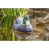 Pond H2o Floating Duck Decoy Family Pack, Contains One Male Mallard (Drake), One Female Mallard (Hen) and 3 Ducklings, Decoy, Yard Decoration