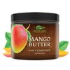 Mango Butter Raw Unrefined | Pure Ingredients | Body Moisturizer | Hydrate, Nourish & Soften Your Skin | Restore & Repair | Body Butter for Women & Men, All Skin Types 16 oz