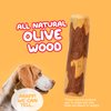 Little Loyals 100% Natural Olive Wood Sticks – Durable Dog Chew Toys for Aggressive Chewers – Puppy Teething Toys – Long-Lasting, Odorless, Fully Digestible, Grain & Gluten-Free – Dental Care – Large