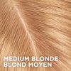L'Oreal Paris Magic Root Rescue 10 Minute Root Hair Coloring Kit, Permanent Hair Color with Quick Precision Applicator, 100 percent Gray Coverage, 8 Medium Blonde, 1 kit (Packaging May Vary)