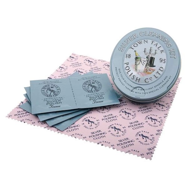 Town Talk Deluxe Silver Cleaning Kit