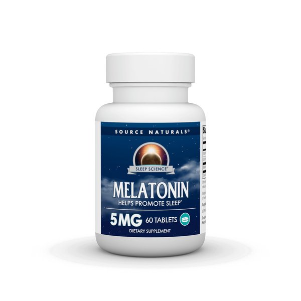 Source Naturals Melatonin 5 mg - 60 Tablets
