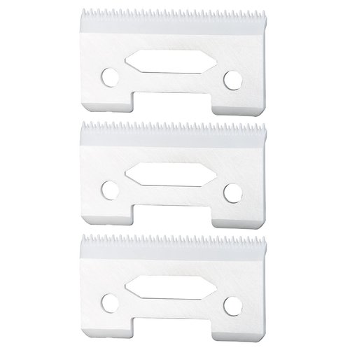 MAWAER 3 PCS Black PRO Hair Clipper Replacement Ceramic Blades fit Wahl Magic Clip Wahl Hair Clippers Moving Blades Senior Cordless Clipper Wahl Sterling Senior