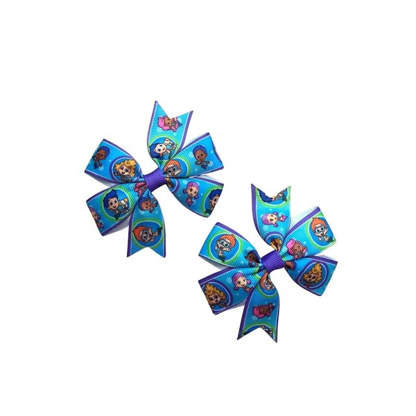 Cartoon Fish Inspired Hair Bow Set (2) by Inspired Bows