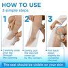 Mighty-X 100% Waterproof Cast Covers for Shower Leg -【Watertight Seal】- Reusable 2pk Half Leg Cast Covers - Cast Protector for Shower Leg Adult Knee, Ankle, Foot