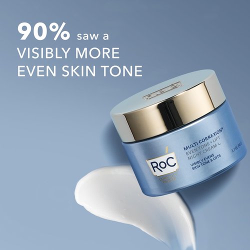 RoC Multi Correxion 5 in 1 Restoring/Anti Aging Facial Night Cream with Hexinol, 1.7 Ounces (Packaging May Vary)