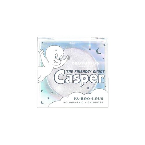 Profusion Cosmetics Casper the Friendly Ghost Fabulous Holographic Highlighter for Supernatural Glow and Effortlessly Blend for Perfect Subtly Shimmering Radiance With Long Last Wearing