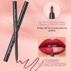 MAEPEOR All In One Lip Kit 3 In 1 Smooth Lipliner Lipgloss and Lipstick Set with Matte Velvet Liquid Lipstick Hydrating Moisturizing Lip Gloss and Creamy Lip Liner (Kit 05, Whiskey Honey)