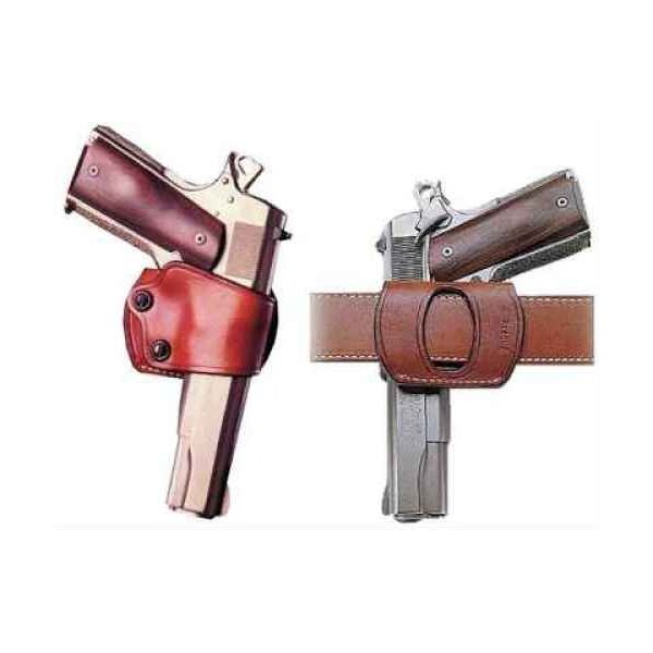 GALCO - Yaqui Slide Belt Holster for Colt, Kimber, Para, Springfield, Kahr, Ruger, Walther, Right Hand (Black) (YAQ212B)