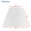 Aspen Creative 58902 Transitional Hardback Empire Shape UNO Construction Lamp Shade in Off White, 9" Wide (5" x 9" x 7")