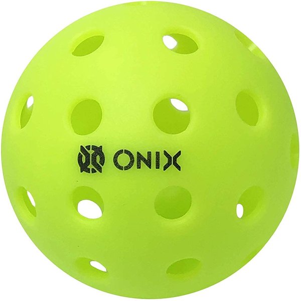 Onix Pure 2 Outdoor Pickleball Balls Specifically Designed and Optimized for Pickleball Neon Green 3-Pack
