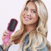 The Knot Dr. hair brush by Conair - Detangling hair brush - Ideal for all hair types - Removes Knots and Tangles in wet or dry Hair - Pink