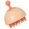 PACKOVE 1pc Portable Shampoo Brush Ergonomic Scalp for Gentle Massage Tool for Men and Lightweight and Easy to Hold Safe for Boys and Girls Orange