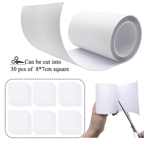 Spidfee TPU Pool Patch Repair Kit 3.15in x 7ft Waterproof Roll Inflatable Repair Patch Tape for Air Mattress, Inflatable Tent, Swimming Pool, Bounce House, Canvas, Canopy, Pool Floats, Tubes Air Bed