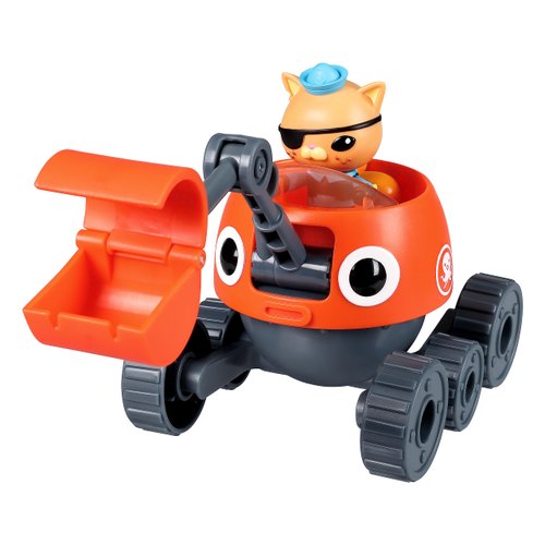 Octonauts Above & Beyond Terra Gup 3 and Kwazii Deluxe Toy Vehicle & Figure Set. Recreate Missions. Includes 2.8" Kwazii Character Figure and Pikas Creature Figure